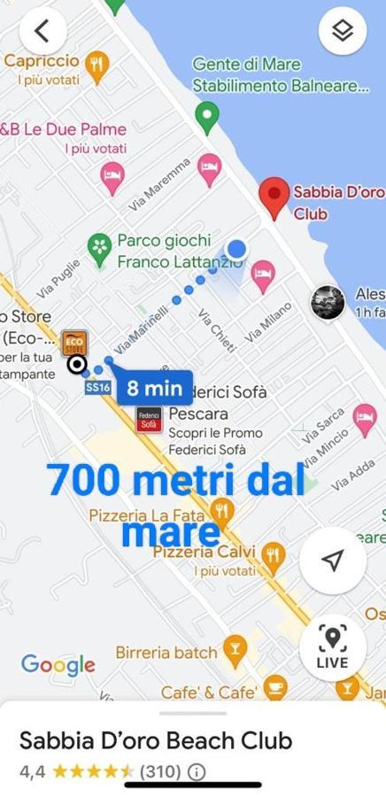 Villa Rosa Appartamento Montesilvano Ngoại thất bức ảnh